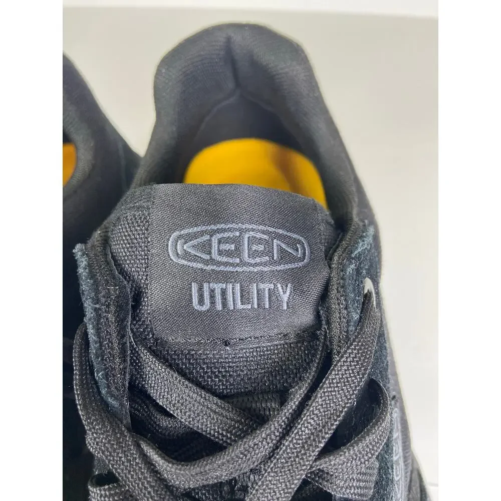 Keen Utility Men's Composite Toe Work Shoes Black Size 9EE